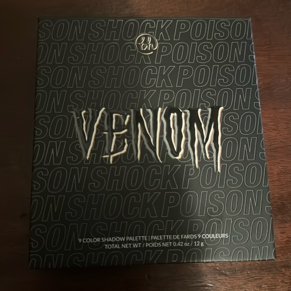 Bh Cosmetics Venom 9 Color Shadow Palette New Sealed Poison Shock - Picture 3 of 7